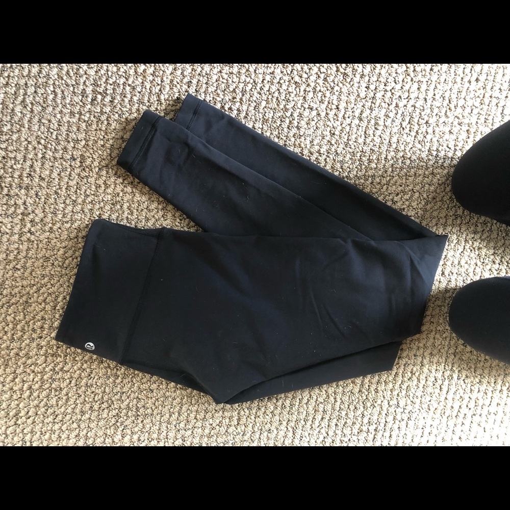 Black Lululemon full length leggings